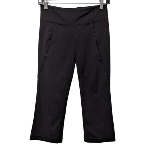 LULULEMON Gather and Crow Crop Yoga Pants 4 - Picture 2 of 13